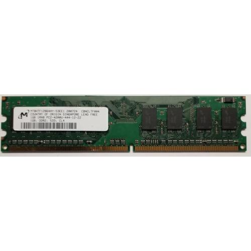 Barette Mémoire 1GB - DDR2