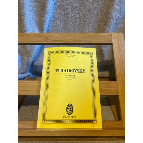 Tchaikovski Hamlet Ouverture Op 67 Partition Orchestre Conducteur Eulenburg 1115