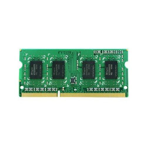 Synology - DDR3L - module - 4 Go - SO DIMM 204 broches - 1866 MHz / PC3L-14900 - 1.35 V - mémoire sans tampon - non ECC - pour Disk Station DS218+, DS418Play, DS620slim, DS718+, DS918+