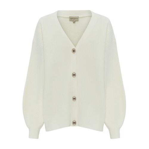 Cesare Gaspari - Knitwear > Cardigans - Beige