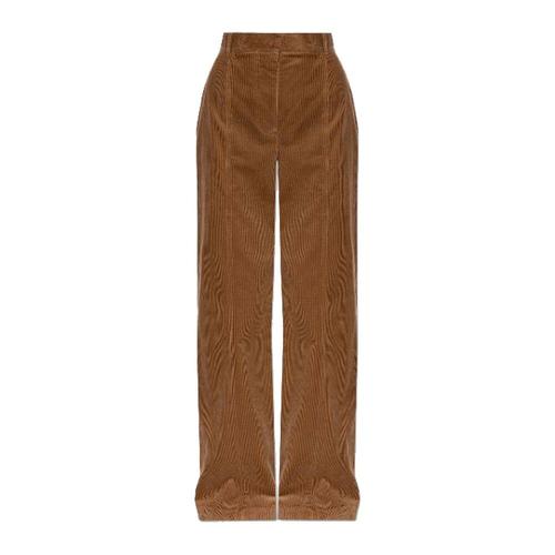 Burberry - Trousers > Straight Trousers - Brown