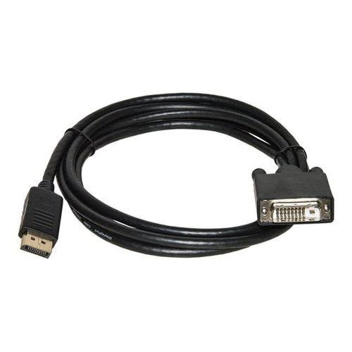 Link - Câble adaptateur - liaison double - DVI-D (M) pour DisplayPort (M) - 2 m - vis moletées, support 1080p