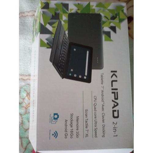 Tablette Tactile Klipad KL-3669 16 Go 7 pouces Noir