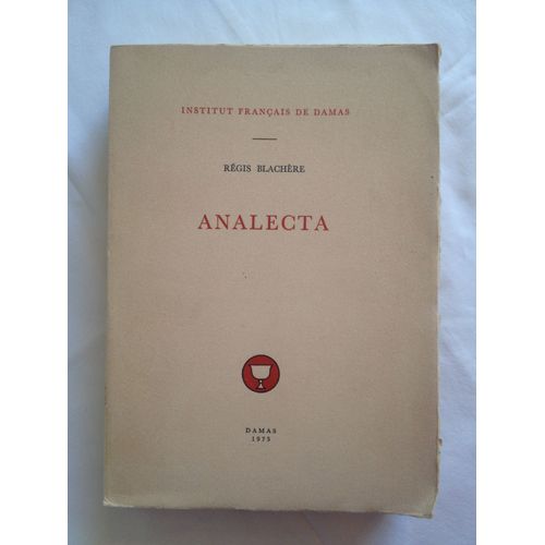 Analecta