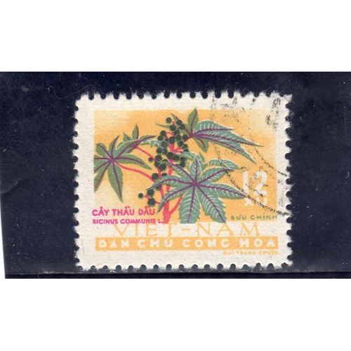 Timbre-Poste Du Viet-Nam Du Nord (Plante Industrielle)