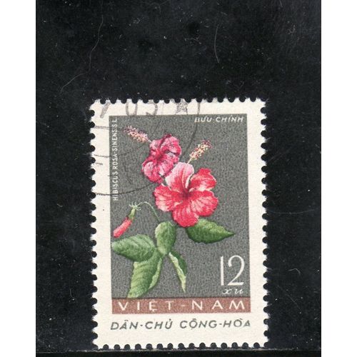 Timbre-Poste Du Viet-Nam Du Nord (Fleur)