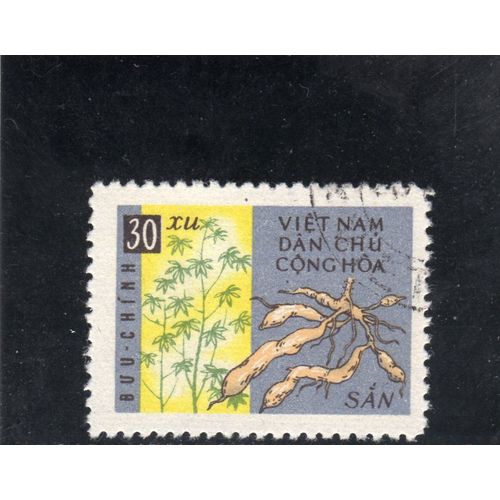 Timbre-Poste Du Viet-Nam Du Nord (Plante Alimentaire)
