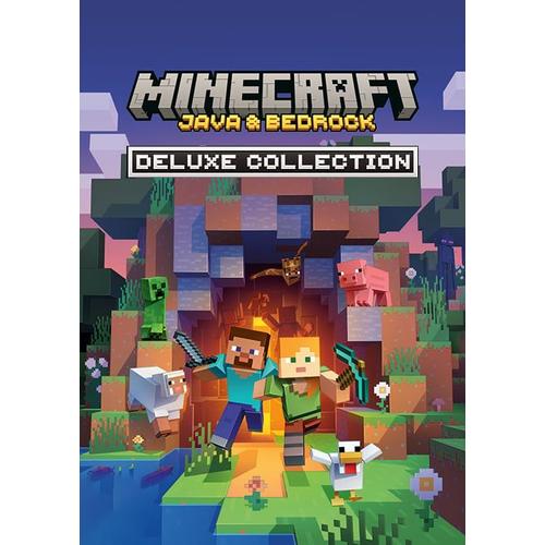 Minecraft Java And Bedrock Edition Deluxe Collection Pc Ww