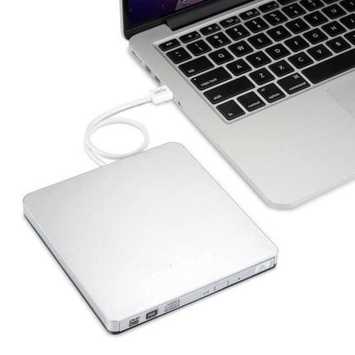 Disque Dur Externe Ultra Fin Compatible pour PC Mac Silver-1TB Ordinateur de Bureau Ordinateur Portable Disque Dur Externe Externe Portable de 1 to de 2 to 