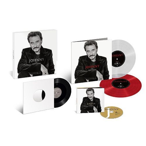 Johnny - Coffret Collector - Edition Limitée Coffret Collector Cd Digipack + 2 Lp (Transparent & Rouge) Ouvrant + 25 Cm Inédit