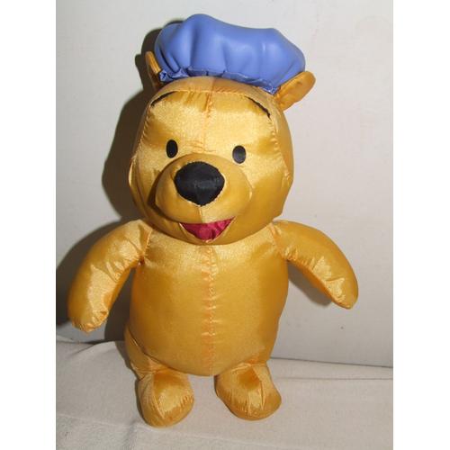 Winnie L'ourson Puffalump Bain Doudou Peluche 32 Cm