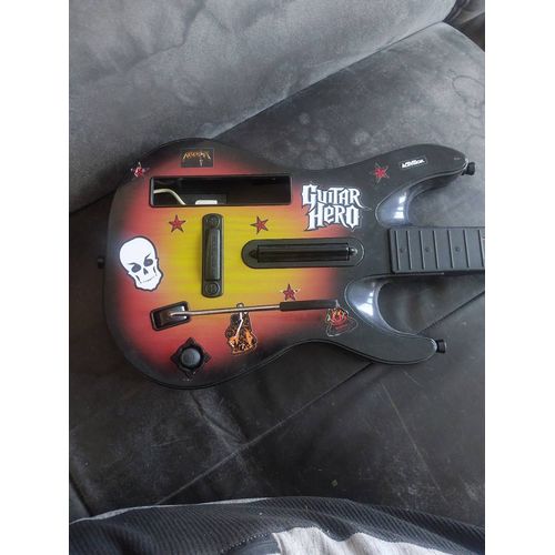 Guitar Hero World Tour Wireless Guitar Controller - Contrôleur De Guitare - Sans Fil - Sunburst - Pour Nintendo Wii