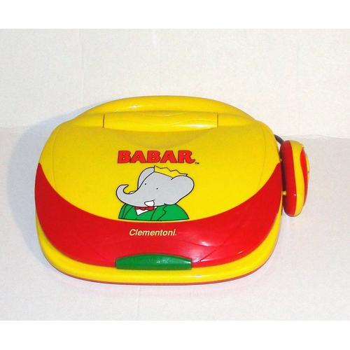 Ordinateur Babar Avec La Vrai Voix De Babar 22 Activités Clementoni