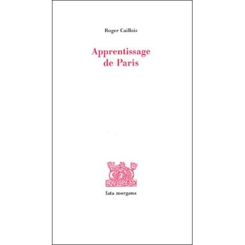 Apprentissage De Paris