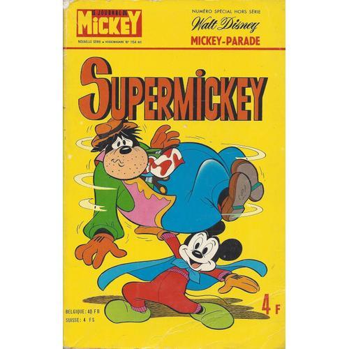 Le Journal De Mickey 1154 Bis - Mickey Parade - Supermickey