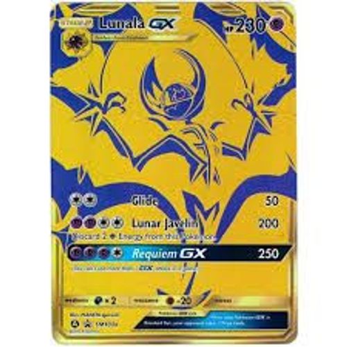 Lunala Gx Sm103a Gold