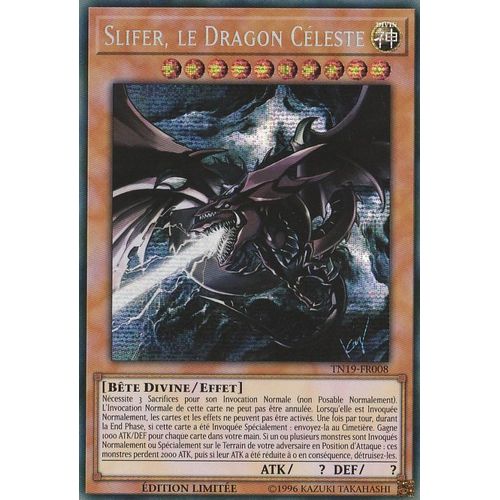 Tn19-Fr008 Slifer Le Dragon Céleste