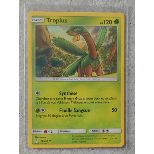 Tropius 12/236 - Sl12 - Eclipse Cosmique - Vf