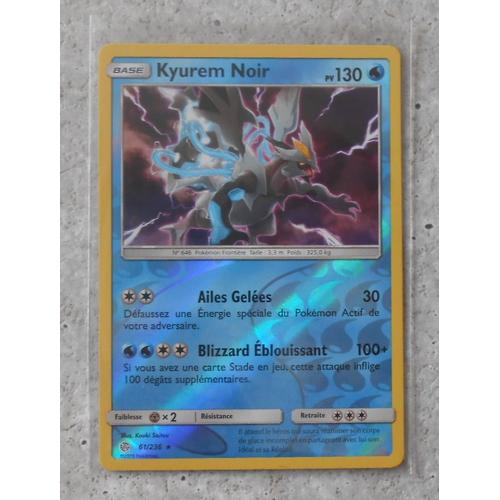 Kyurem Noir Reverse 61/236 - Sl12 - Eclipse Cosmique - Vf