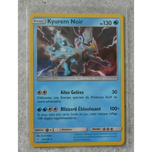 Kyurem Noir Holo 61/236 - Sl12 - Eclipse Cosmique - Vf