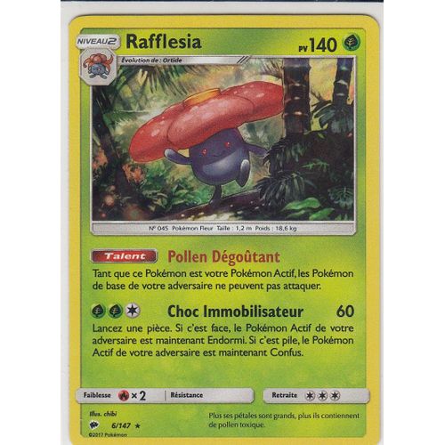 Rafflesia Holo 6/147 Soleil Et Lune Ombres Ardentes