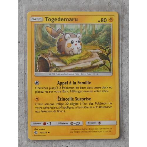 Togedemaru 73/236 - Sl12 - Eclipse Cosmique - Vf