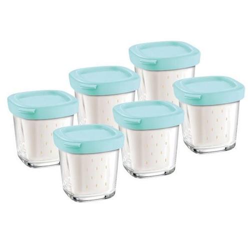 6 pots de yaourt pour Yaourtiere - SEB XF100501