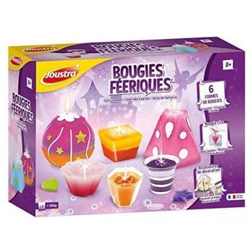 Fabrique De Bougies Feeriques 6 Formes - Jeu Creatif Joustra - Des 8 Ans