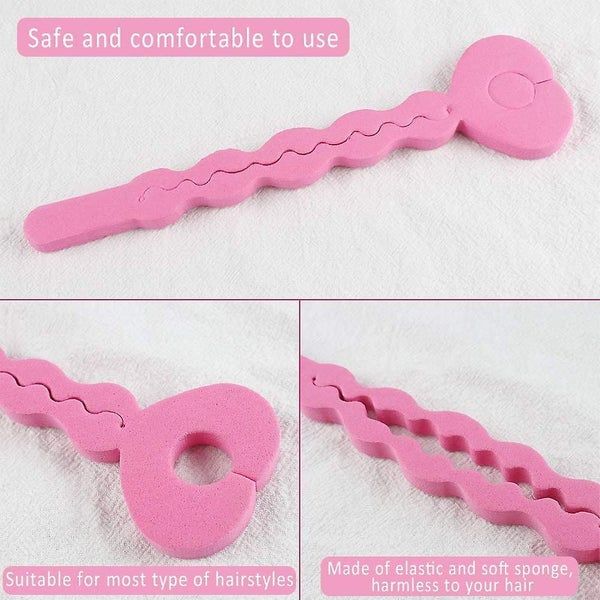 Foam Hair Curlers: 18 Flexible Sponge Rollers For Overnight ... - 4
