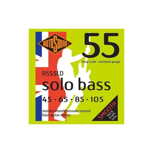 Rotosound Rs55ld Solo Bass - Jeu De Cordes Basse - 45-105