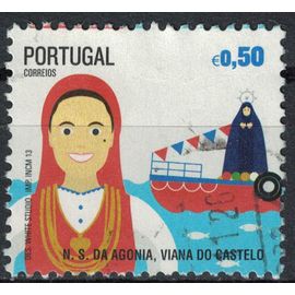 Portugal Oblitération Ronde Used Stamp Fêtes N.S. Agonia Viana Do Castelo 2013