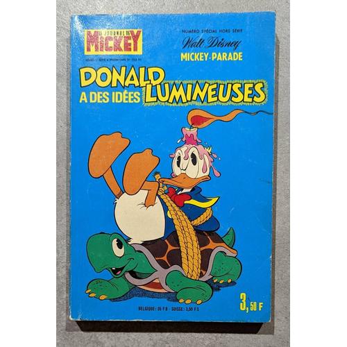 Journal De Mickey Numéro 1055 Bis, '' Donald A Des Idées Lumineuses ''