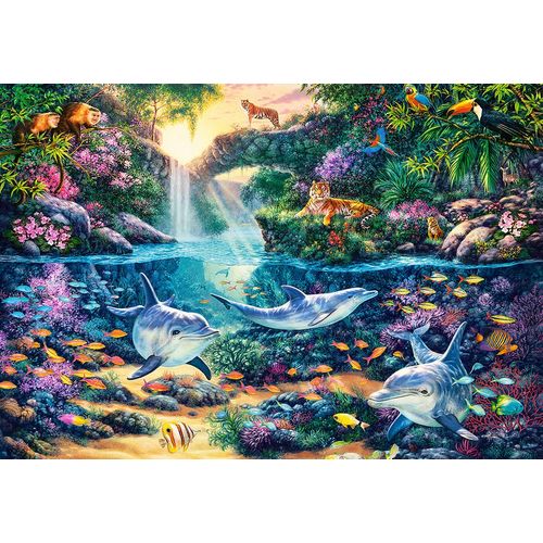 Puzzle 1500 Pièces Jungle Paradise