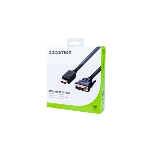 DACOMEX Cordon DisplayPort 1.1 vers DVI-D - 1,8 m