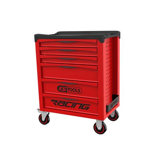 Servante KS TOOLS Racing - Rouge - 6 tiroirs - 855.0006