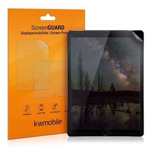 Kwmobile Film Protection Compatible Avec Apple Ipad Pro 12,9" (2015 / 2017) - Film De Protection D'écran Mat Pour Tablette En Plastique