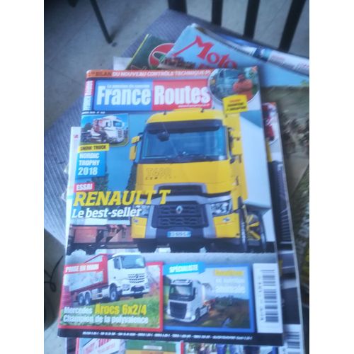 France Routes 443 De 2019 Dakar,Freightliner Cabover,Renault T480 Euro 6,Mercedes Arocs 6x2/4,Mol,Kenworth W900l
