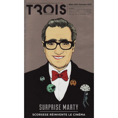 Trois Couleurs / 11-2011 N°97 : Nicolas Maury (1p) - Martin Scorsese / Georges Méliès (8p)
