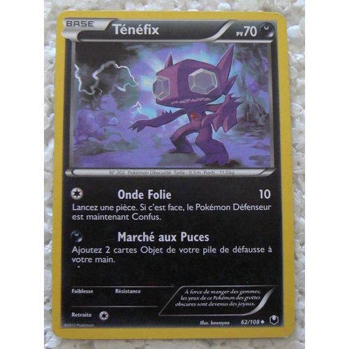Tenefix Base - Explorateurs Obscurs - 62/108 - Edition 2012