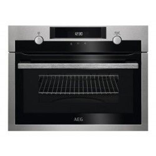 AEG KME525000M - Four micro-ondes grill - encastrable - 46 litres - 1000 Watt - acier inoxydable