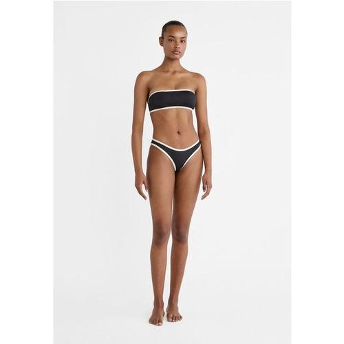 Bas De Bikini Tanga Contrastant Xl