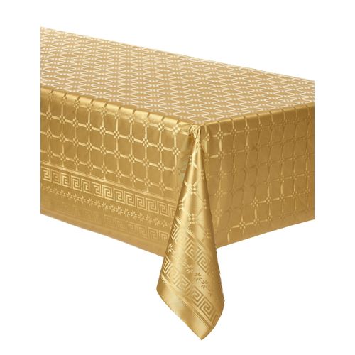 Nappe En Rouleau Papier Damassé Or 6 Mètres
