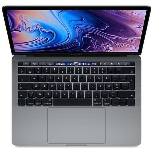APPLE MacBook Pro Touch Bar 13" 2017 i7 - 3,5 Ghz - 16 Go RAM - 256 Go SSD - Gris Sidéral - Reconditionné - Etat correct