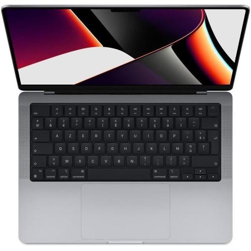 MacBook Pro Retina 14" 2021 Apple M1 Pro 3,2 Ghz 16 Go 512 Go SSD Gris Sidéral - Reconditionné - Etat correct