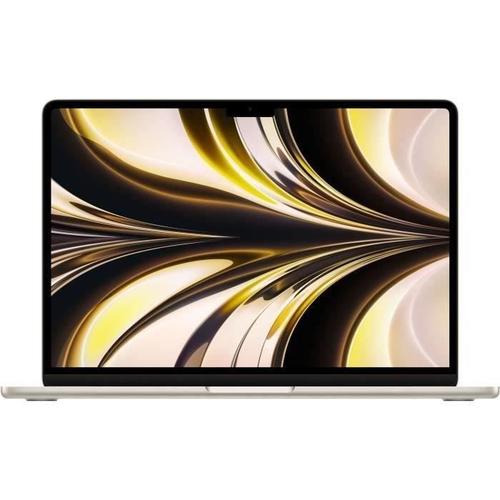 Apple - 13,6" MacBook Air M2 - RAM 8Go - Stockage 256Go - Lumière Stellaire - AZERTY - Reconditionné - Excellent état