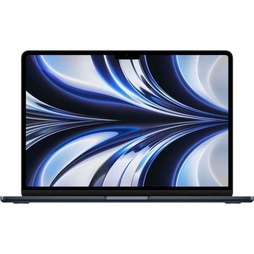 Apple - 13,6" MacBook Air M2 - RAM 8Go - Stockage 512Go - Minuit - AZERTY - Reconditionné - Excellent état