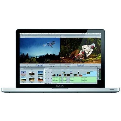 APPLE MacBook Pro 15" 2009 Core 2 Duo - 2,53 Ghz - 4 Go RAM - 250 Go HDD - Gris - Reconditionné - Etat correct