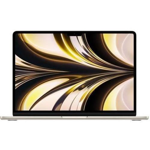 MacBook Air 13" 2022 Apple M2 3,5 Ghz 8 Go 512 Go SSD Lumière Stellaire - Reconditionné - Etat correct