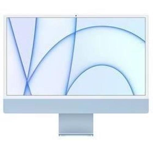 iMac 24" 2021 M1 3,2 Ghz 8 Go 256 Go GPU 7 c¿urs Bleu - Reconditionné - Etat correct