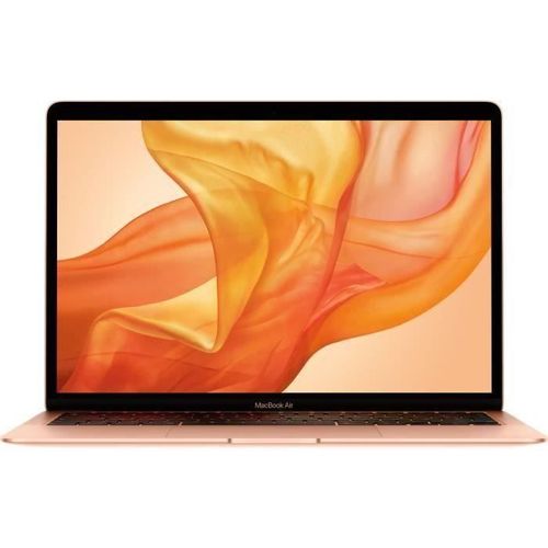 APPLE MacBook Air 13" 2018 i5 - 1,6 Ghz - 8 Go RAM - 256 Go SSD - Or - Reconditionné - Etat correct